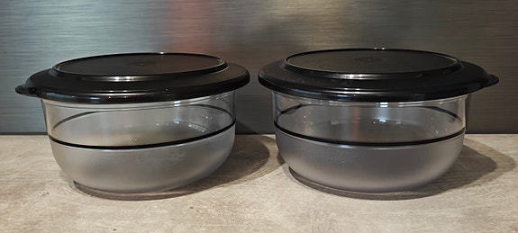 Tupperware 1,1L Exclusive kulhot 2kpl