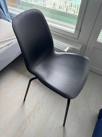 Sleek IKEA chair — surprisingly comfortable — perfect condition