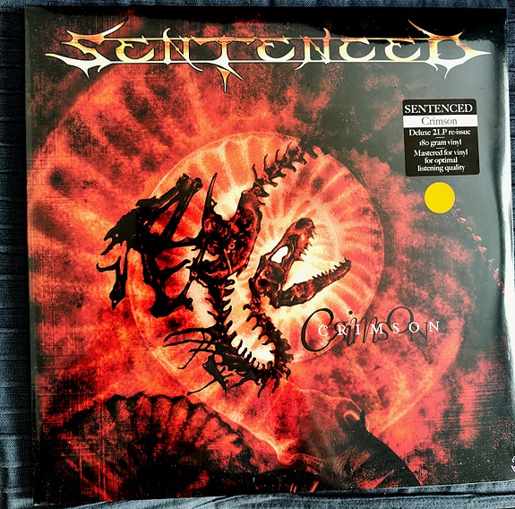 Sentenced – Crimson 2LP 2016 Yellow ltd.200