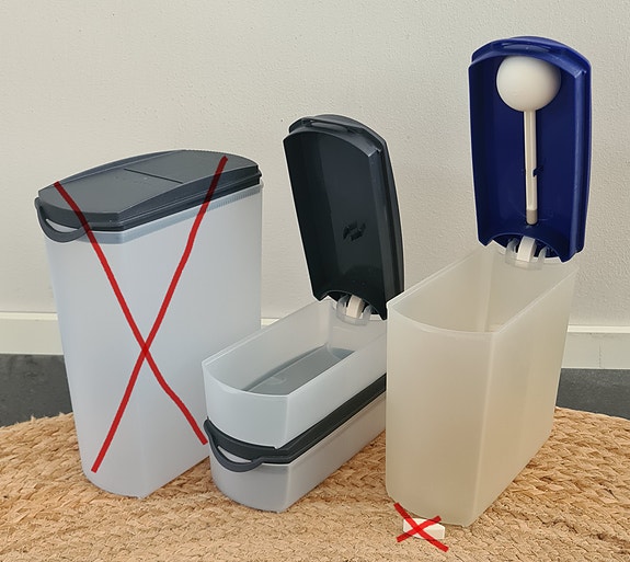 Tupperware tilantekijä 3kpl