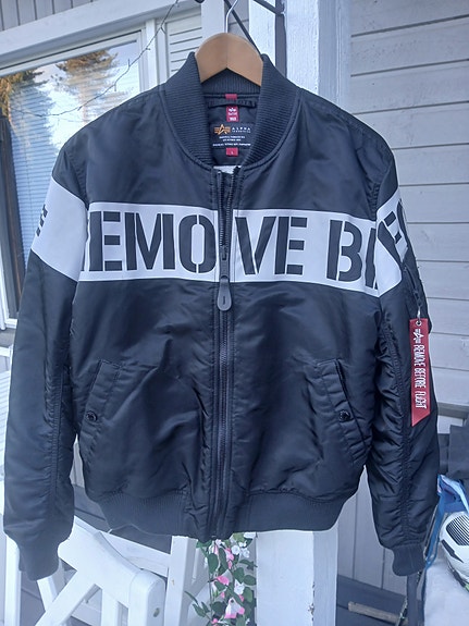 Alpha industries pilotti takki käyttämätön