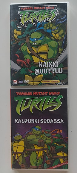 Turtles DVD -elokuvat