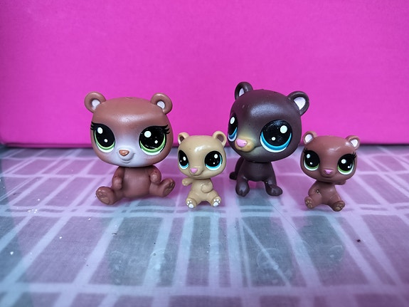 Littlest Pet Shop karhu perhe
