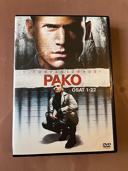 Pako tv-sarja DVD:t 1.–4. tuotantokausi