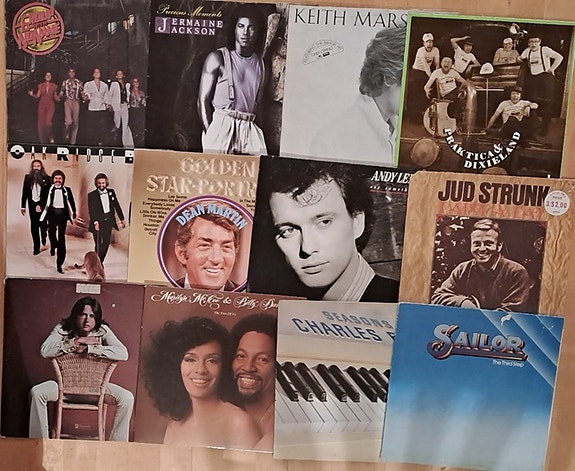 LP Paketti 24 Kpl Ulkomainen Rock,Pop,Soul,Funk ym. 1970-80 Lukua.