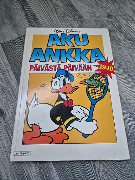 Aku Ankka, Päivästä päivään 1940