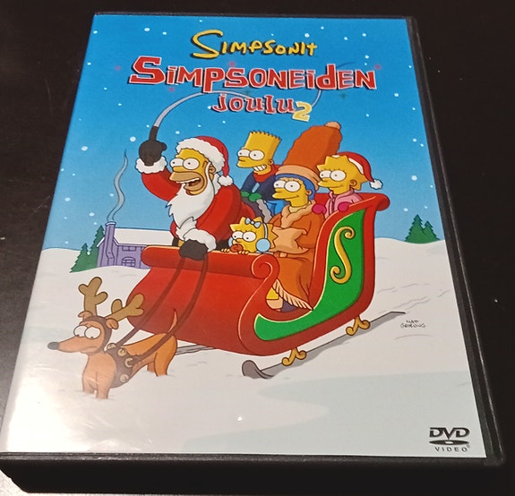 Simpsonit Simpsonien joulu DVD