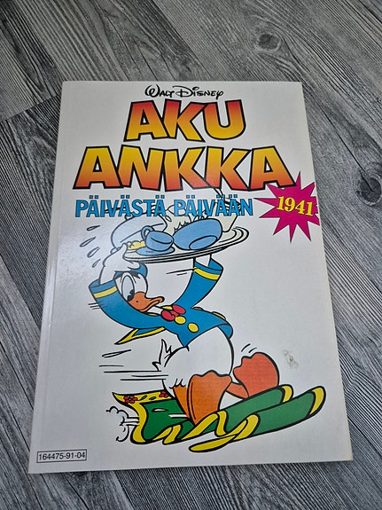 Aku Ankka, Päivästä päivään 1941