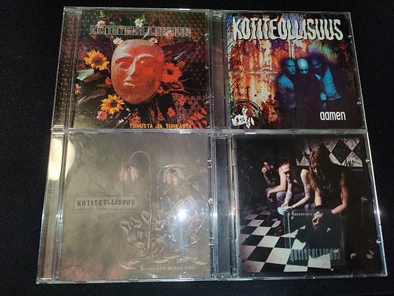 Kotiteollisuus CD-levyjä ja DVD