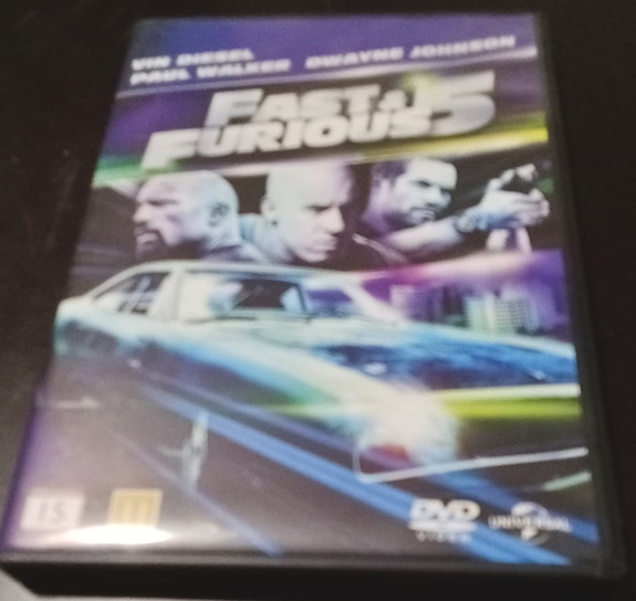 Fast & Furious 5 DVD-elokuva