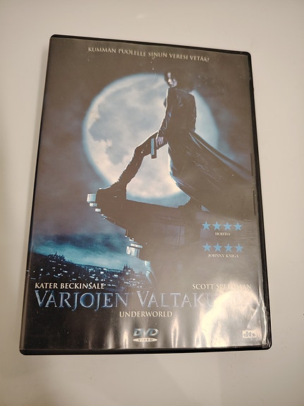 Varjojen valtakunta Underworld DVD-elokuva
