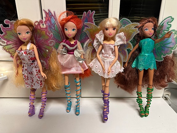 Winx Club nuket 4 kpl