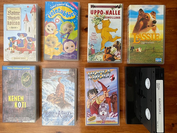 Lasten VHS elokuvat