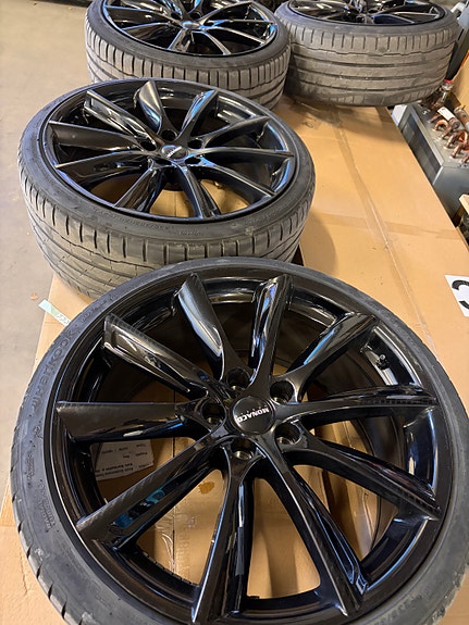 20” monaco vanteet tesla