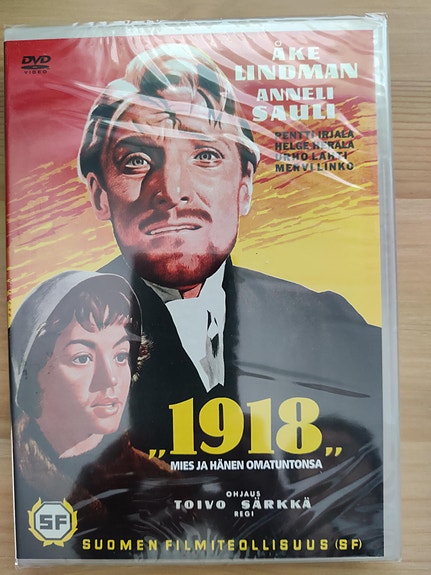 1918 mies ja hänen omatuntonsa/vanha kotimainen elokuva, DVD (UUSI)