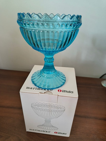 Iittala Mariskooli, vaalean sininen