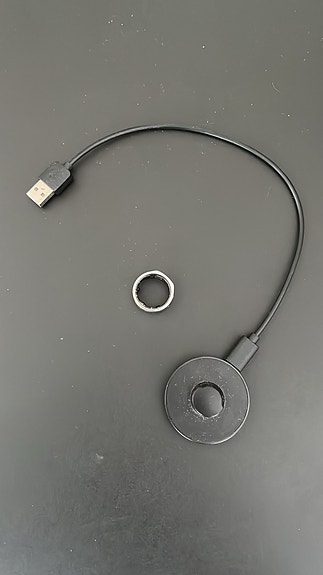 Oura 3, Heritage, silver, size 9 + Laturi