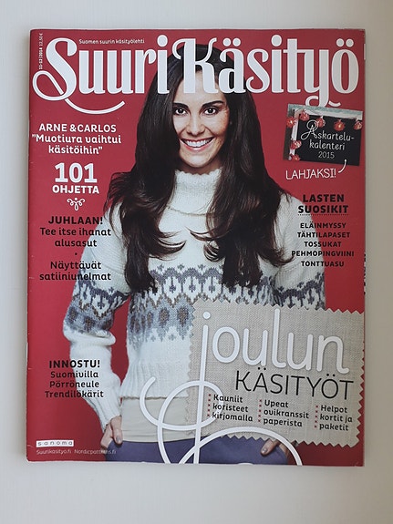 Suuri Käsityö -lehti nro 11-12/2014, kuin uusi