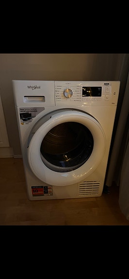Whirlpool kondensoiva kuivausrumpu