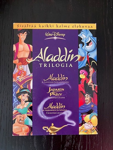 Aladdin trilogia (4DVD)