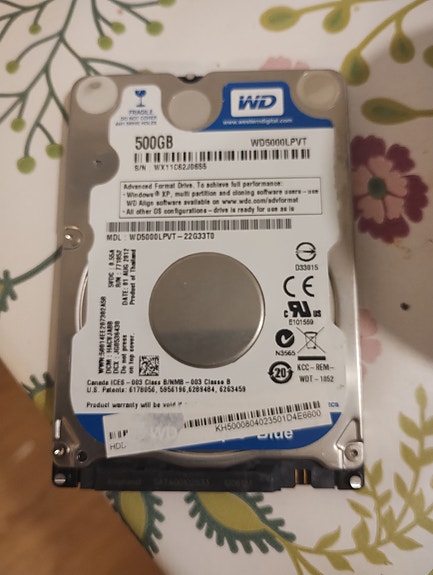 HDD 500gb