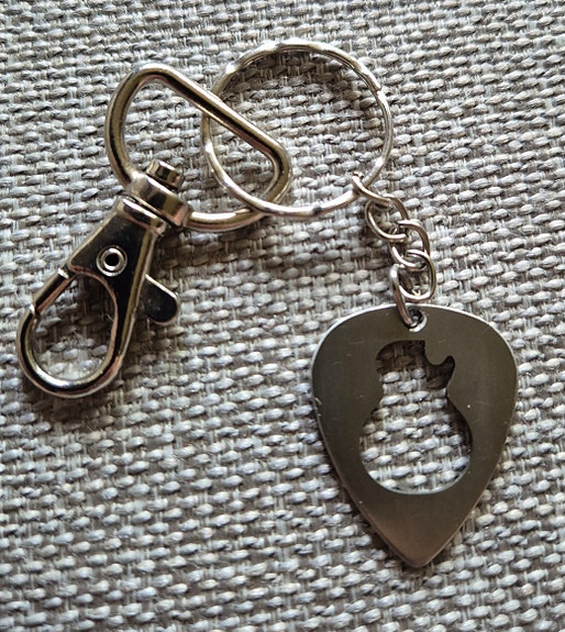 Kitaraplektra avaimenperä Les Paul