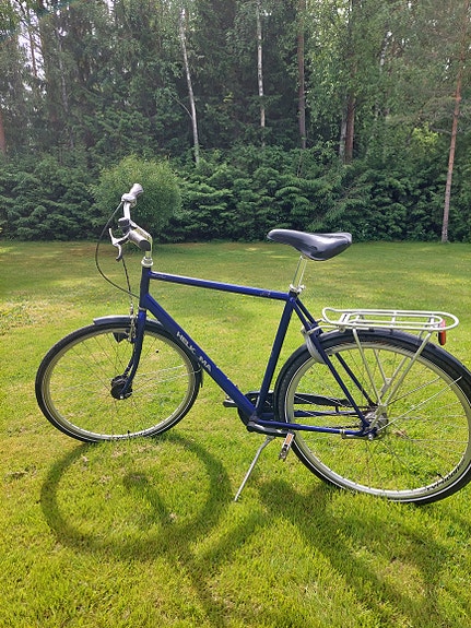 Helkama miesten pyörä 28" L sininen