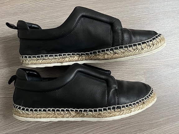 Pierre Hardy mustat kengät espadrillot 38 nahka