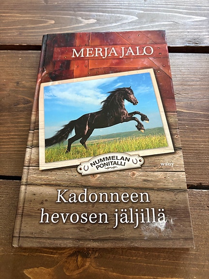 Merja Jalo Nummelan ponitalli Kadonneen hevosen jäljillä kirja