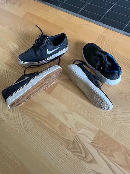 Nike 39 ja Primark 36 tennarit