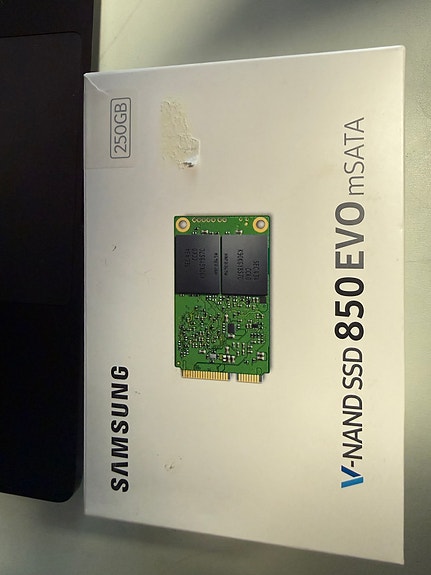 2x Samsung 850 EVO mSATA 250 GB