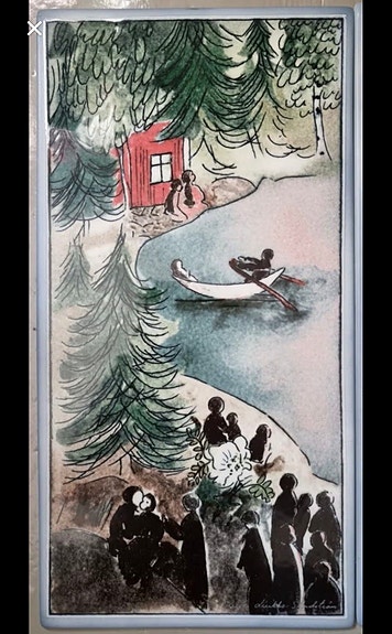 Soutelu triptyykki Heljä Liukko-Sundström