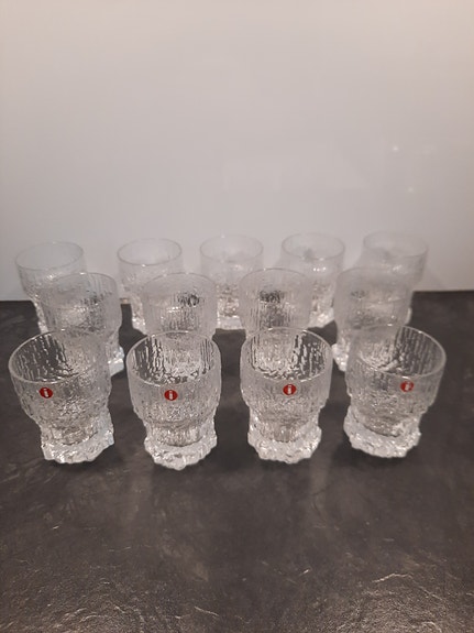 Iittala Aslak snapsilasit 13 kpl