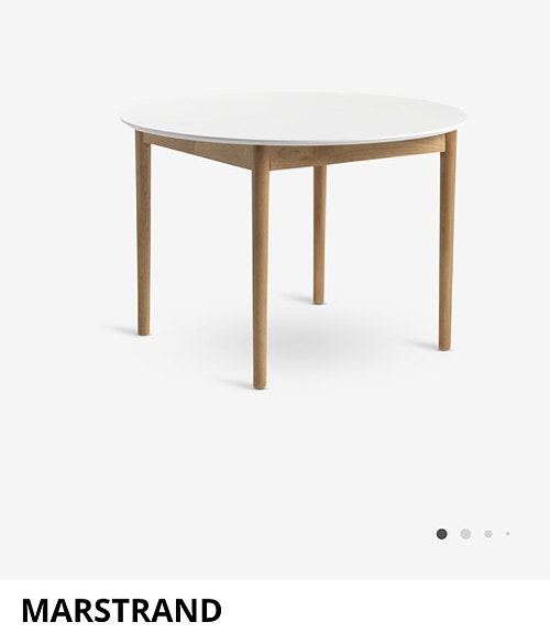 OSTETAAN pyöreä jatkettava pöytä