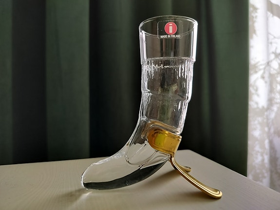 Iittala Haraldin sarvi snapsilasi