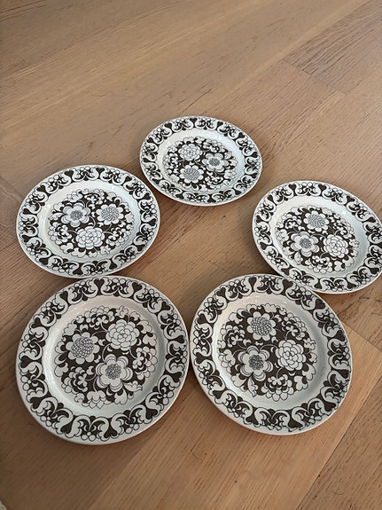 Arabia Gardenia lautaset