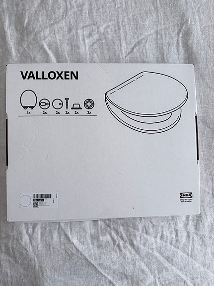 IKEA VALLOXEN wc-istuinkansi