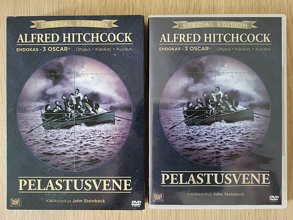 Alfred Hitchcock: Pelastusvene dvd