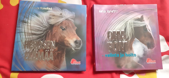 heppakirjat, oma poni ja hevosen elämää