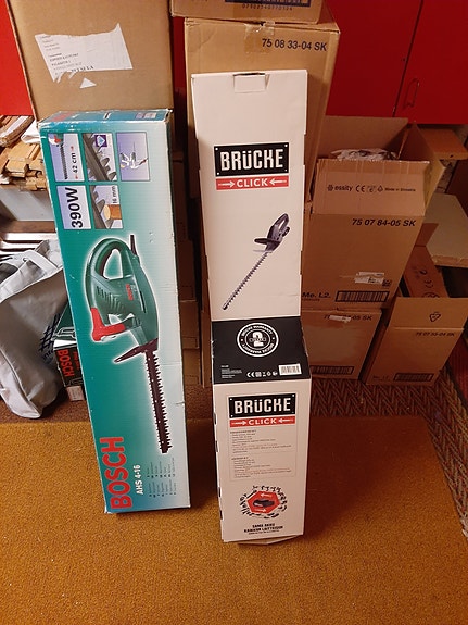 Bosch ja Bruche pensasleikkuri, 50 eur/kpl