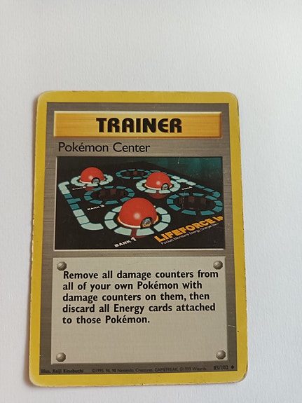 Trainer Pokemon Center
