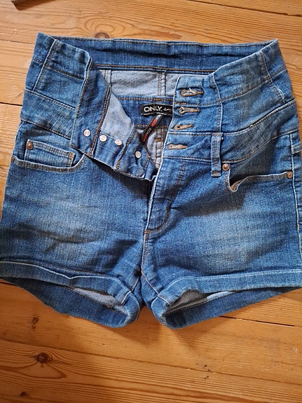 ONLY denim-shortsit w29 sininen