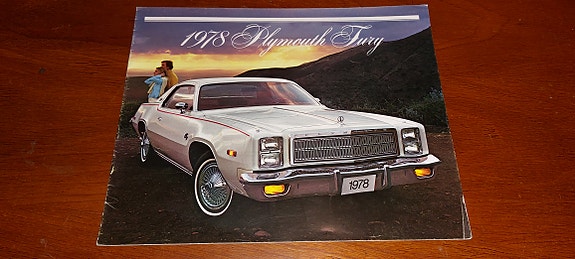 Plymouth Fury 1978 myyntiesite