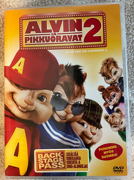 Alvin ja Pikkuoravat 2 ( DVD )
