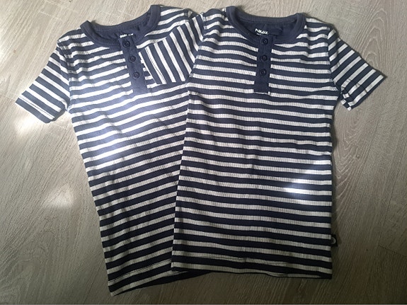Pomp de Lux ribbi t-paidat 98/104 x 2