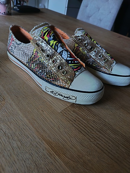 Ed hardy tiikeri kuviointi kengät koko39