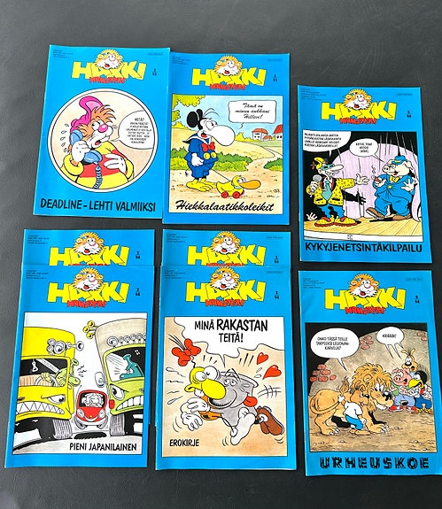 Hakki Hamsteri lehti 8 kpl 1993 & 1994