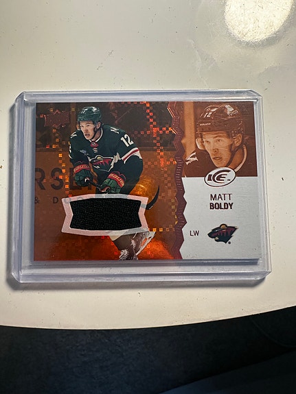 Upper Deck Ice Matt Boldy Minnesota Wild
