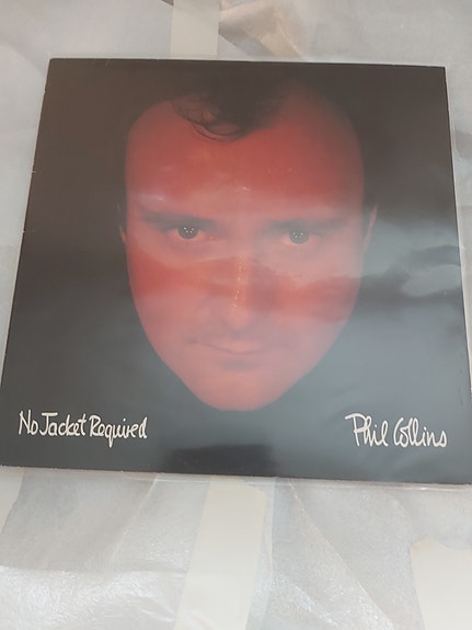 Phil Collins : No Jacket Required vinyyli LP