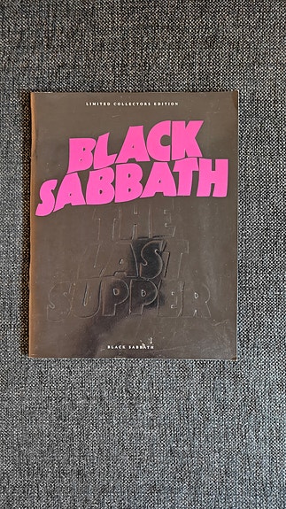 Black Sabbath The Last Supper kiertuekirja
